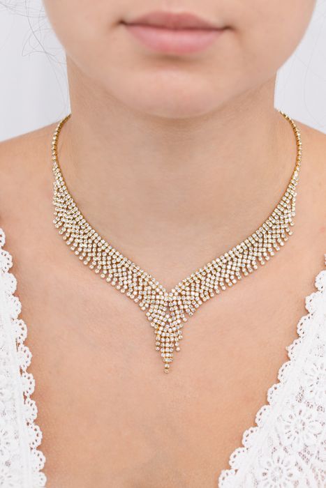 Parure bijoux collier mariage 0021