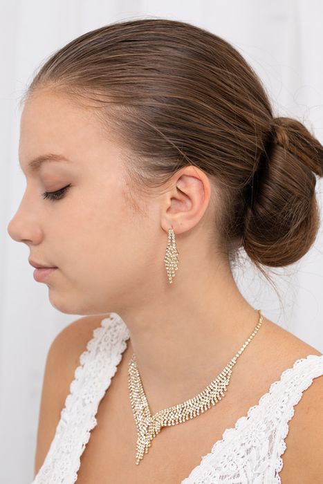 Parure bijoux collier mariage 0021