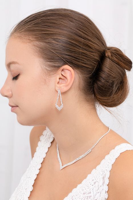 Parure bijoux collier mariage 0025