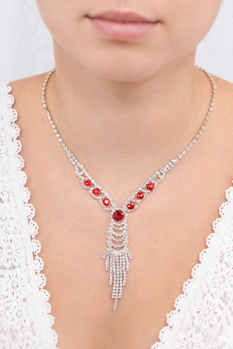 Parure bijoux collier mariage 0016