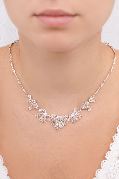 Parure bijoux collier mariage 0032