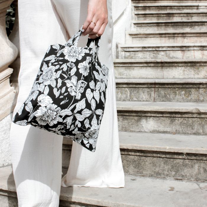 mini totebag -Ann- 30x30cm-coton