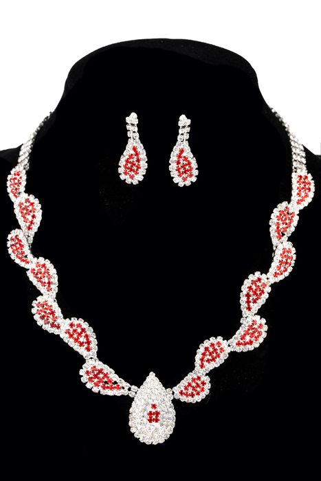 Parure bijoux collier mariage 0030