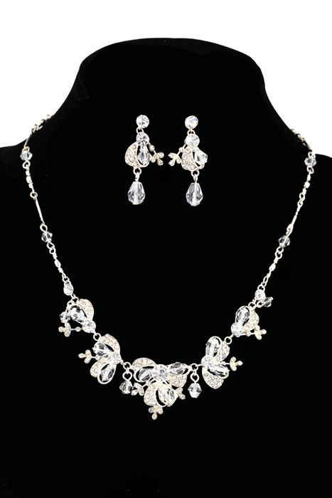 Parure bijoux collier mariage 0032