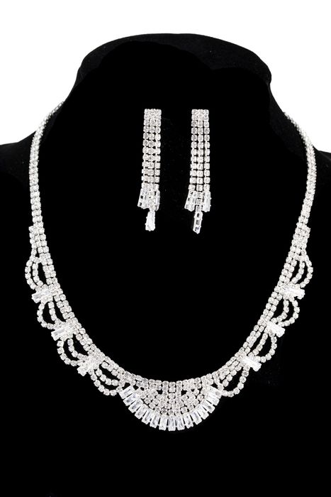 Parure bijoux collier mariage 0026