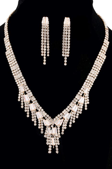Parure bijoux collier mariage 0036