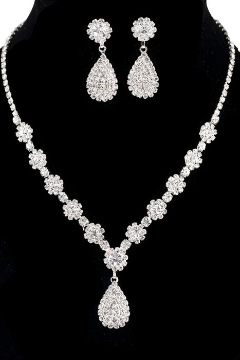 Parure bijoux collier mariage 0018