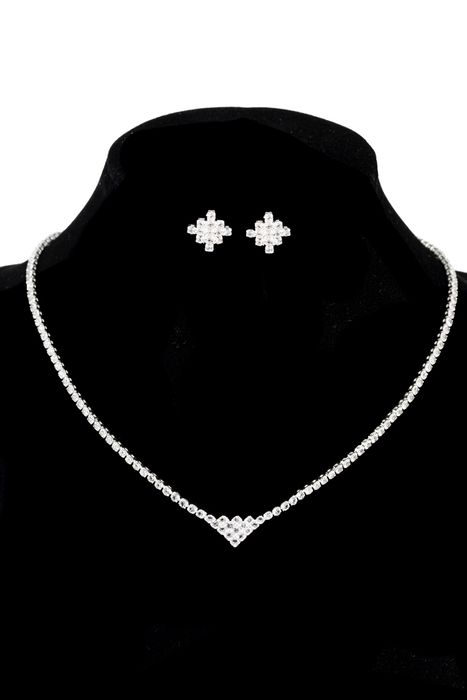 Parure bijoux collier mariage 0039