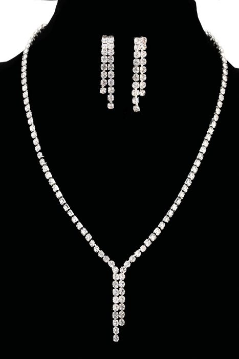 Parure bijoux collier mariage 0041