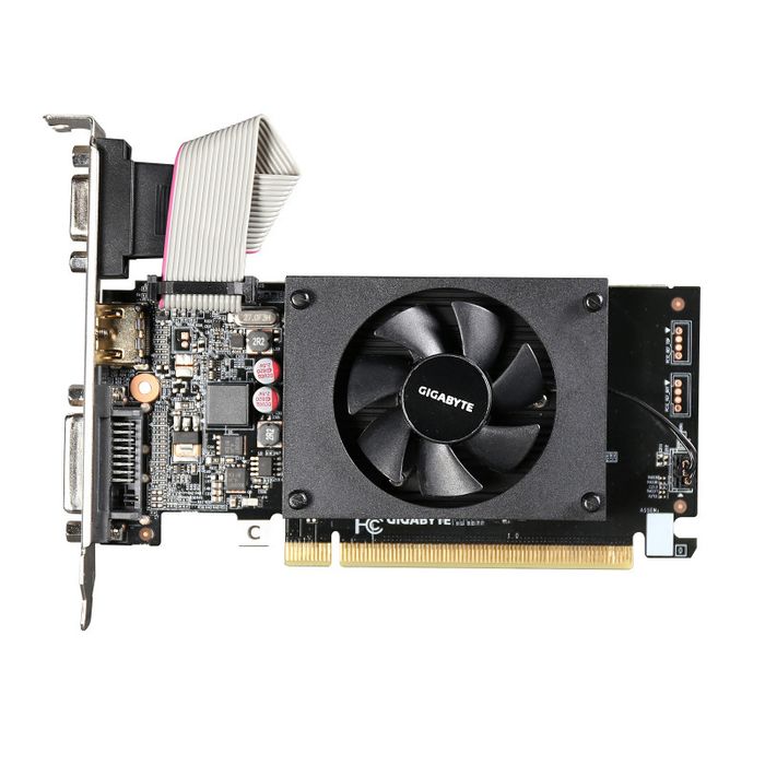 GIGABYTE GEFORCE GT710 2 Go DDR3 LP GV-N710D3-2GL