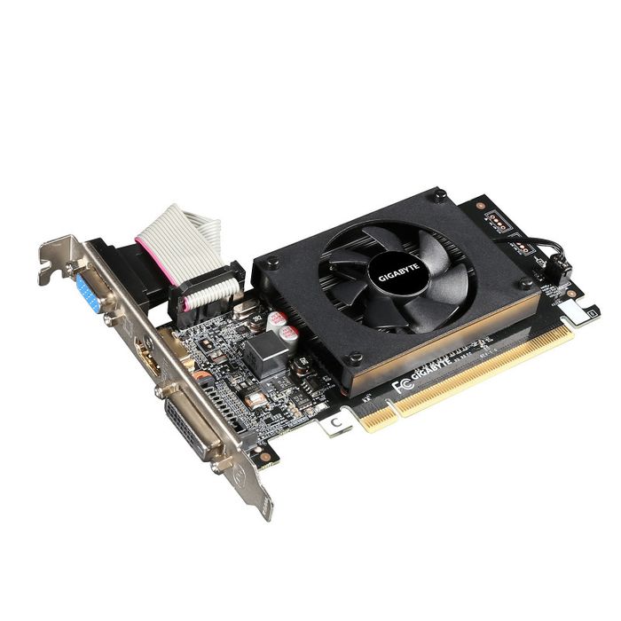 GIGABYTE GEFORCE GT710 2 Go DDR3 LP GV-N710D3-2GL