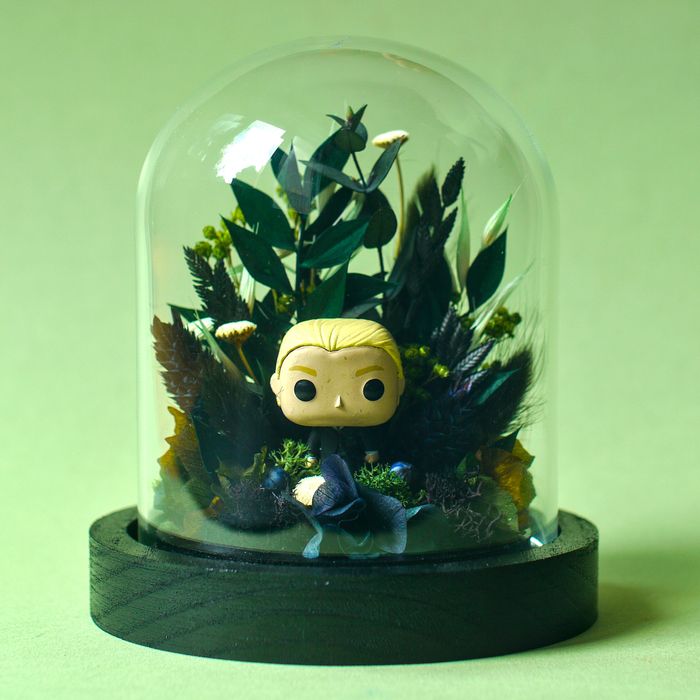 Cloche fleurie Drago Malefoy (Harry Potter)