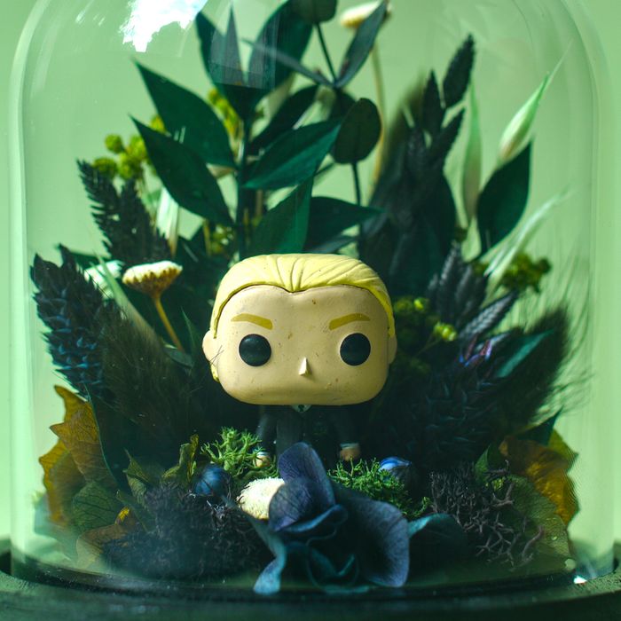 Cloche fleurie Drago Malefoy (Harry Potter)