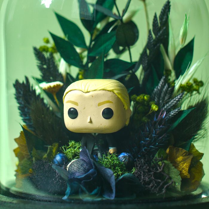 Cloche fleurie Drago Malefoy (Harry Potter)
