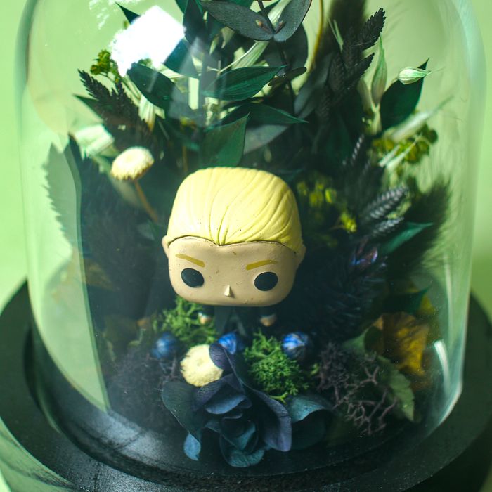 Cloche fleurie Drago Malefoy (Harry Potter)