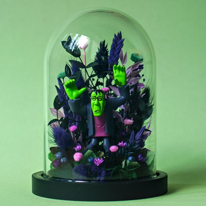 Cloche fleurie Frankenstein
