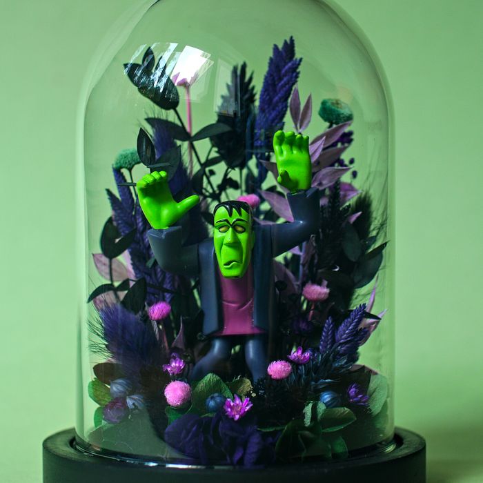 Cloche fleurie Frankenstein