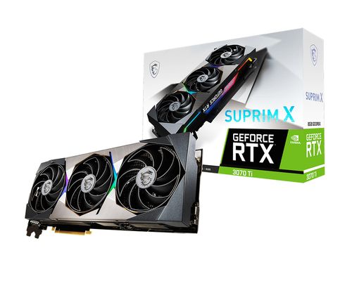 MSI GeForce RTX 3070TI SUPRIM X 8G GDDR6 VERSION 2 LHR