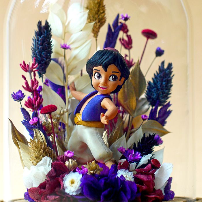 Cloche fleurie Aladin