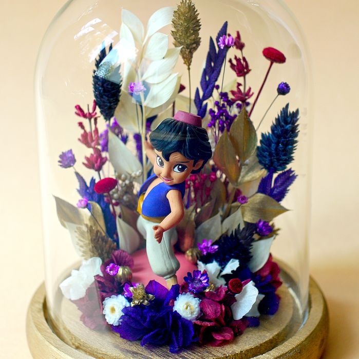 Cloche fleurie Aladin