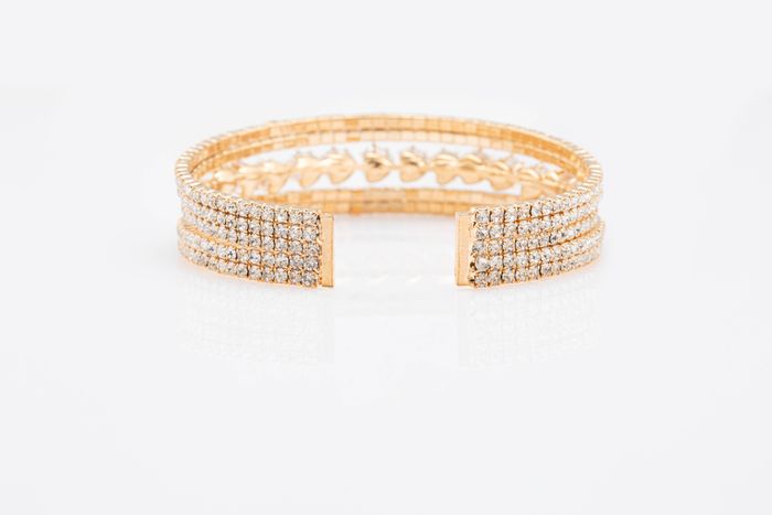 Bracelet cristaux à  mariage 0013