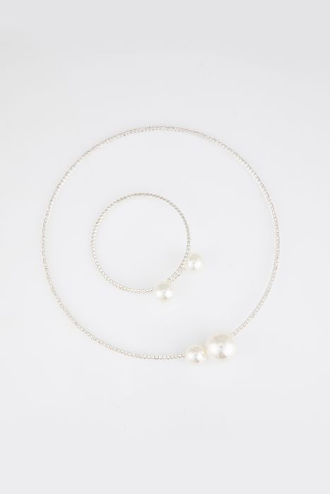 Parure bijoux collier mariage 0046