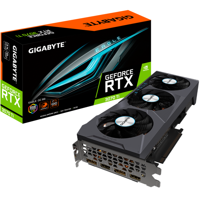 Gigabyte GeForce RTX 3070 Ti EAGLE OC 8 Go -GV-N307TEAGLE OC-8GD version LHR