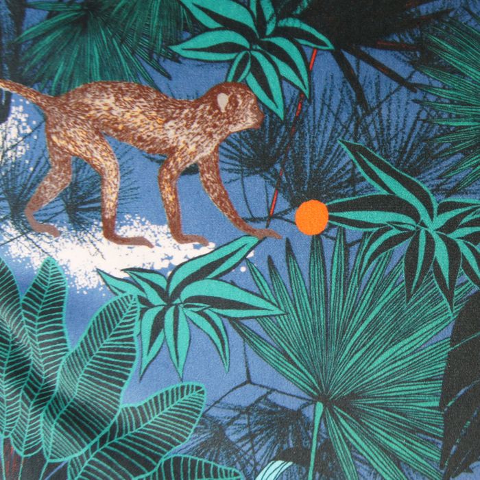 Housse de coussin en velours - Exotic garden- 40x40cm