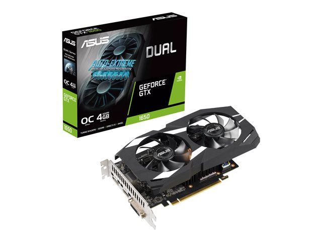 Asus GeForce DUAL-GTX1650-O4GD6-P
