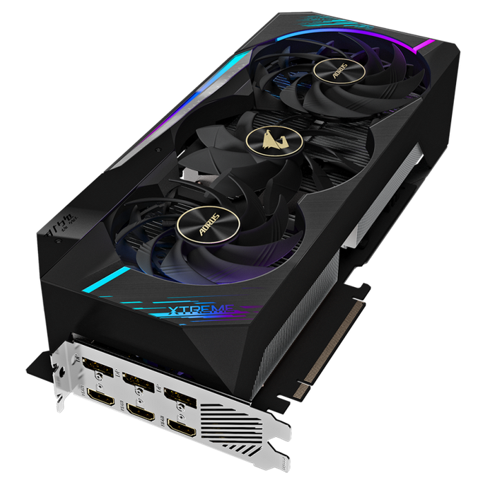 CARTE GRAPHIQUE Gigabyte AORUS GeForce RTX 3080 Ti Master XTREME 12G NVIDIA 12 Go GDDR6X