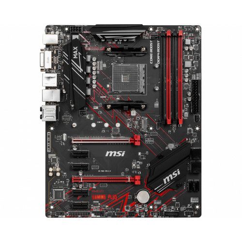 MSI B450 GAMING PLUS MAX - ATX - AM4 - B450 - 4xDDR4 -2xPCIE X16 - M.2