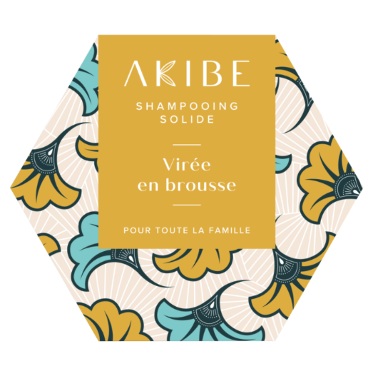 Shampoing solide "Virée en brousse" par Akibe