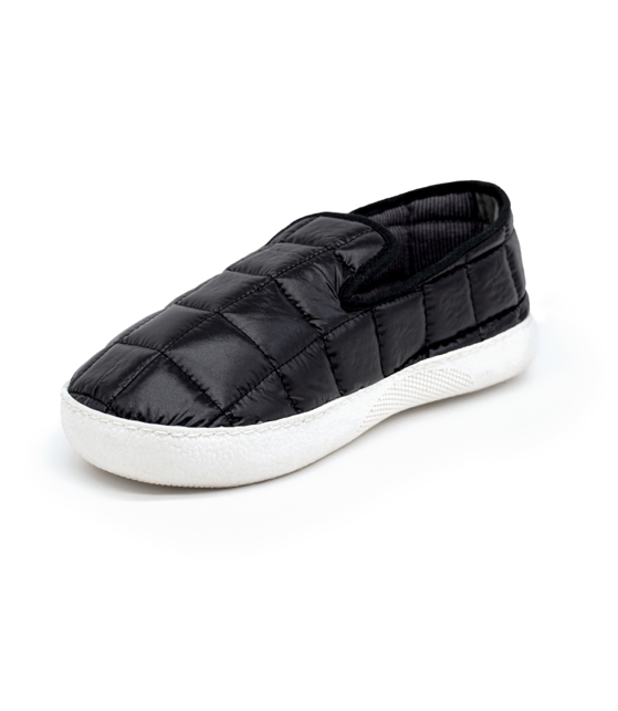 Chausson streetwear doudoune "Noir" par Souts
