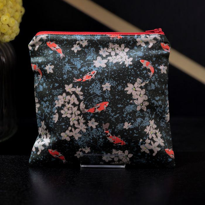 Pochette Andréa 100% soie 17x17,5cm