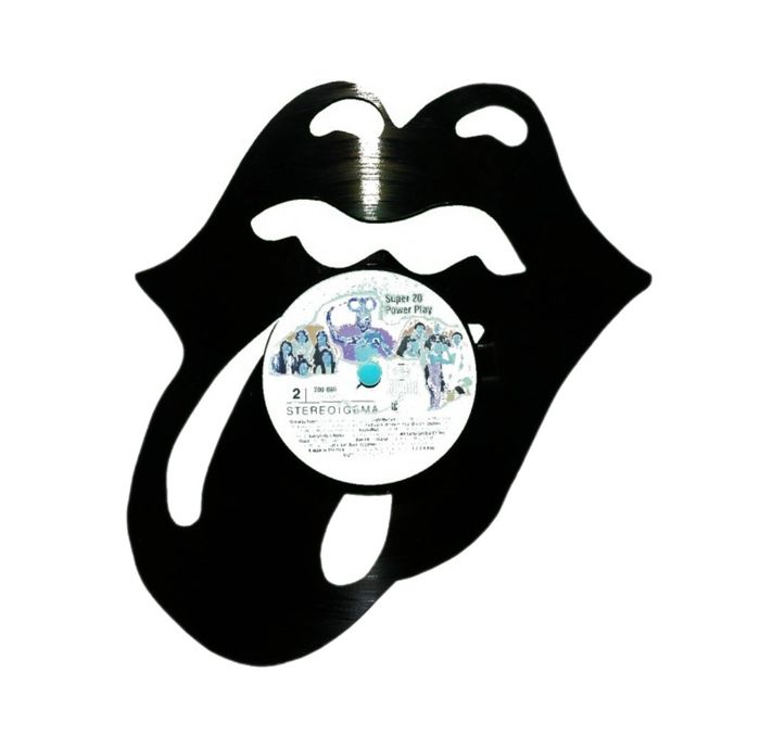 Vinyle découpé "Stones" par Disc art déco