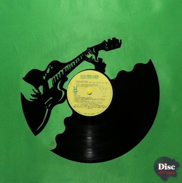 Vinyle découpé "Guitare Epiphone"