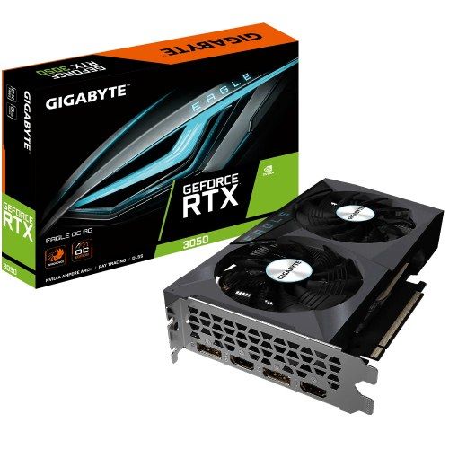 VGA GIGABYTE RTX 3050 EAGLE-8GD