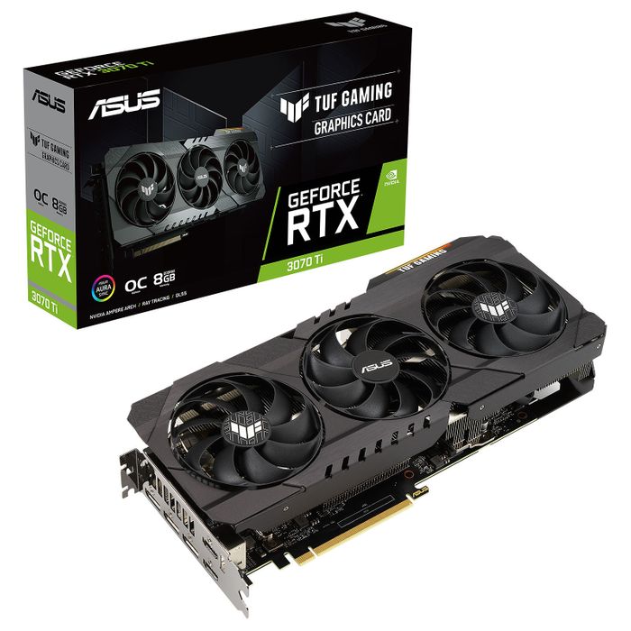 Asus GeForce RTX 3070TI 8G TUF GAMING 8 Go DDR6