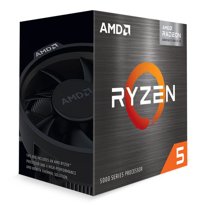 AMD Ryzen 5 5600G Wraith Stealth (3.9 GHz / 4.4 GHz) - 65W - BOITE - Box (avec refroidisseur)