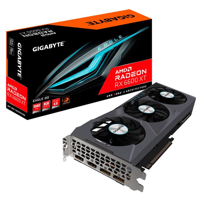 GIGABYTE RADEON RX 6600 XT EAGLE 8G - GV-R66XTEAGLE-8GD