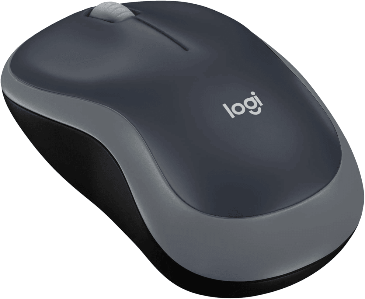 Logitech M185 BLACK Souris sans fil • Wimotic