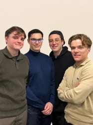 Victor ECHARD, Jarod SIMILIA, Valentin RICHARD & Alexandre ECHARD, fondateurs de NEST ACCESS