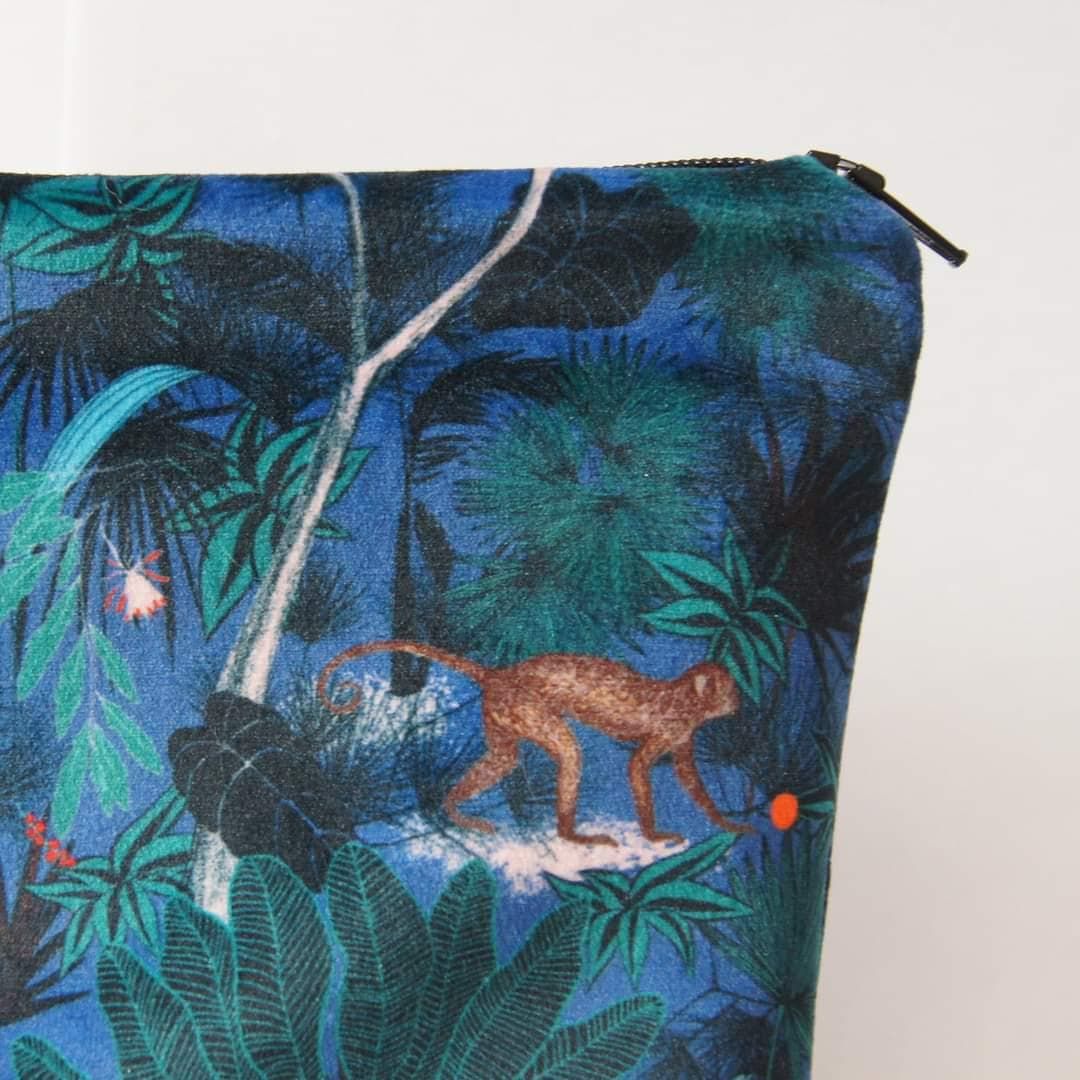 EXOTIC GARDEN- pochette velours
