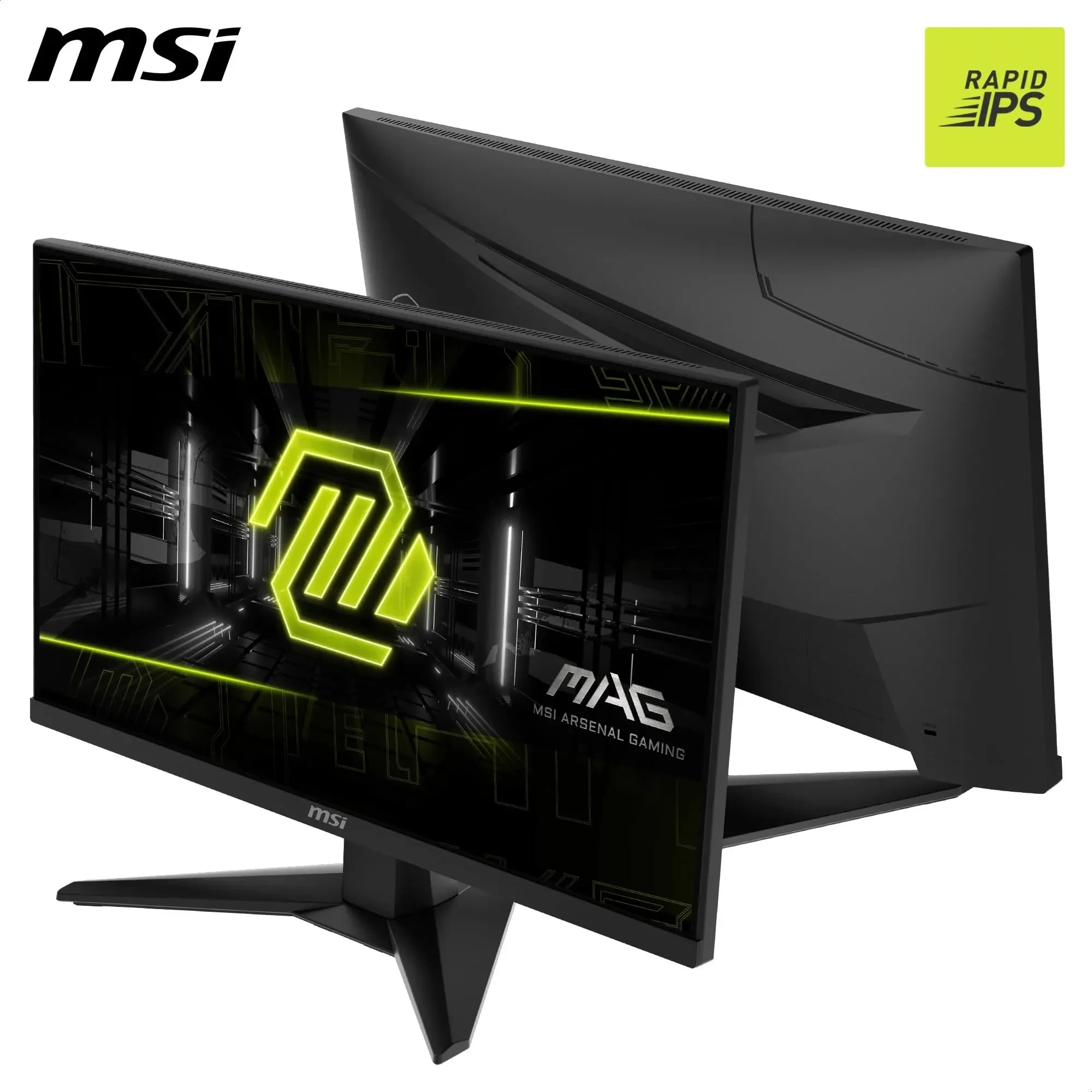 MSI MAG 244F, Moniteur Gaming 24", FHD 1920 x 1080, IPS, sans Cadre, 200 Hz, 0,5 ms,