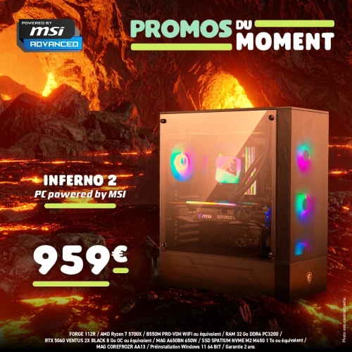PC GAMER BY MSI INFERNO II