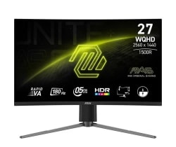 MSI MAG 27CQ6PF Ecran Gaming Invurvé Pivotable 27'' - 2560 x 1440 pixels