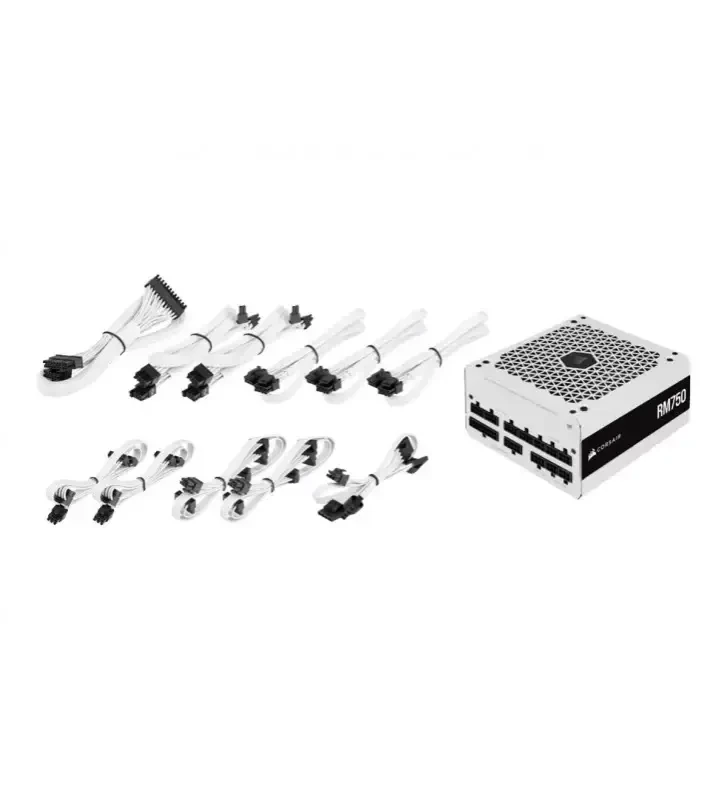 CORSAIR RM WHITE SERIES RM750 - ALIMENTATION ÉLECTRIQUE - 750 WATT