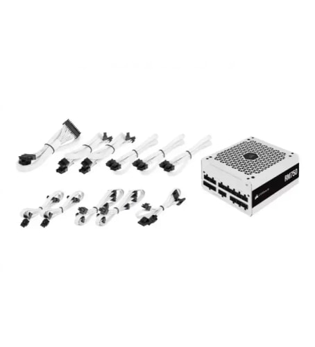 CORSAIR RM WHITE SERIES RM750 - ALIMENTATION ÉLECTRIQUE - 750 WATT