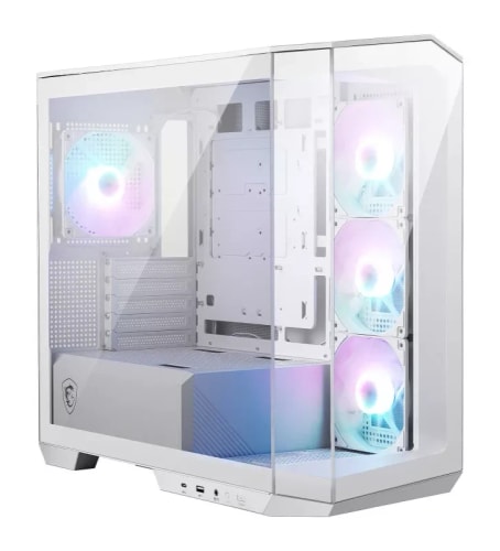 MSI MAG PANO M100R PZ Boîtier PC Micro-ATX  Blanc