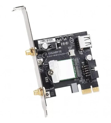 GIGABYTE GC-WB1733D-I - CARTE PCI-E WI-FI AC 1733 MBPS + BLUETOOTH 5